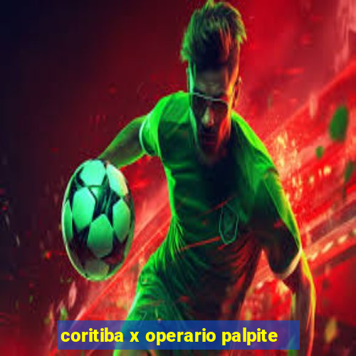 coritiba x operario palpite